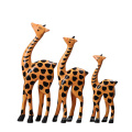 FQ marca atacado arte fornece formas girafa brinquedo artesanato em madeira